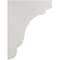 Ekena Millwork 5 1/4"W x 7 1/4"D x 9 1/2"H Bedford Wood Vintage Decor Bracket, Chalk Dust White BKTWD05X07X10BEWH - alternate 3